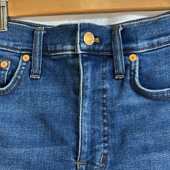 Madewell High Rise Denim Short - Picture 3 of 11